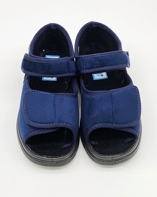 Buty zdrowotneortopedyczne Dr Orto 989D004, 989M004 granatowe, tęgość K-M-N