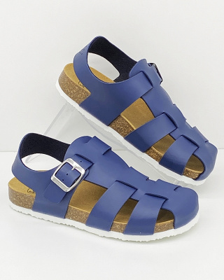 Scholl dziecięce sandałki Bat blue, tęgość F