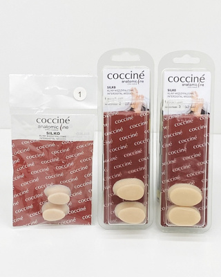 Silikonowe kliny przy haluksach Coccine Anatomic SILKO (2 szt.)