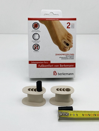 Gumowe kliny Berkemann Zehenspreizer 08129 (2 szt.) kliny na haluksy z kołkiem
