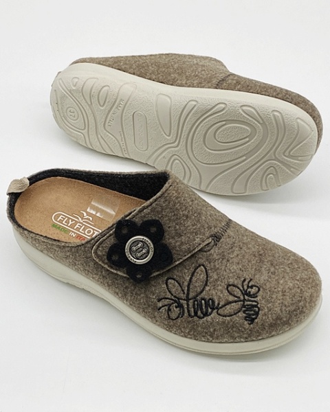 kapcie Fly Flot P5U6047 marrone
