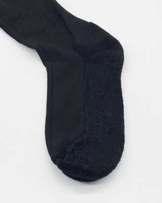 Bezuciskowe skarpetki dla diabetyków Foot Morning Diabetic Ankle Frotte czarne