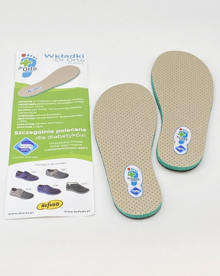 Wkładki damskie Dr Orto Classic 891D007 beżowe