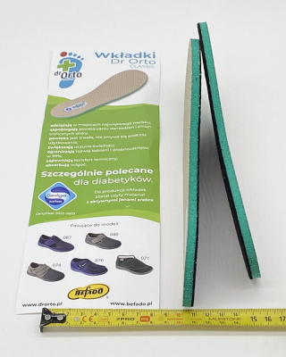 Wkładki damskie Dr Orto Classic 891D007 beżowe