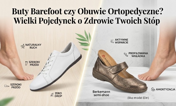 Buty Barefoot czy Obuwie Ortopedyczne? Wielki Pojedynek o Zdrowie Twoich Stóp