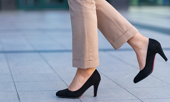Eleganckie buty na haluksy